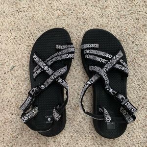 Chaco style sandals